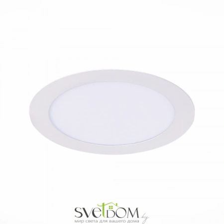 ST209.548.12 Св-к встр. Белый LED 1*12W 4000K 816Lm Ra80 110° IP20 D170xH8 90-265V Встраиваемые светильники ST LUCE