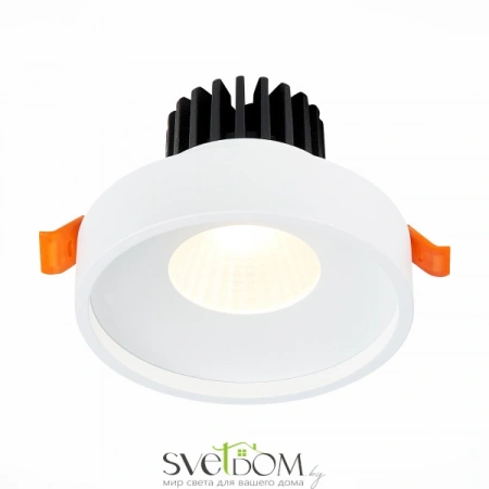 ST751.548.10 Св-к встр. Белый LED 1*10W 4000K 750Lm Ra>90 38° IP20 D100xH75 170-240V Встраиваемые светильники ST LUCE