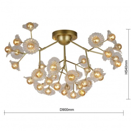 Люстры потолочные2629-36U Favourite | Svetdom.by