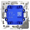 Выключатель двухклавишный с подсветкой Voltum S70 VLS020204  Voltum VLS020204