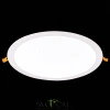 ST209.538.24 Св-к встр. Белый LED 1*24W 3000K 1 728Lm Ra80 110° IP20 D300xH8 90-265V Встраиваемые светильники ST LUCE