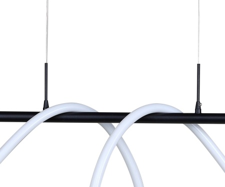 08041,19(4000K) Подвес димм.Далия черный Led 72W Kink Light