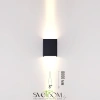 7188/10WL NATURE ODL26 Фасадный светильник черный/металл IP65 LED 2*5W 3000K 8° 85-265V ARROW Odeon Light
