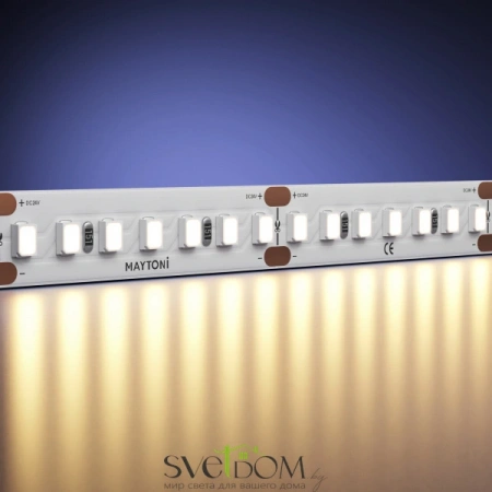 Светодиодная лента Ultra 24В 2835 17Вт/м 2700К 5м IP 20 201090