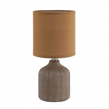 8175/1T COUNTY LN25 000 коричневый, керамика/текстиль Настольная лампа E14 1*40W 220V ININA