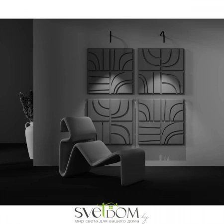 Светильники Maytoni C104WL-3W3-6K-B от Магазина Svetdom.by