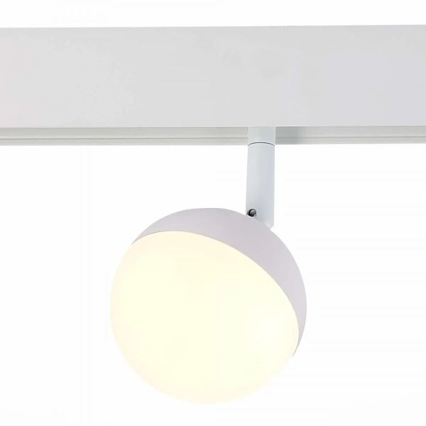 ST358.536.07 Магнитный трековый светильник Белый LED 1*7W 3000K 520Lm Ra>80 120° IP20 L120xW90xH192 SKYLINE 48