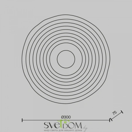 Бра MOD343WL-L5BS3K1 Maytoni | Svetdom.by