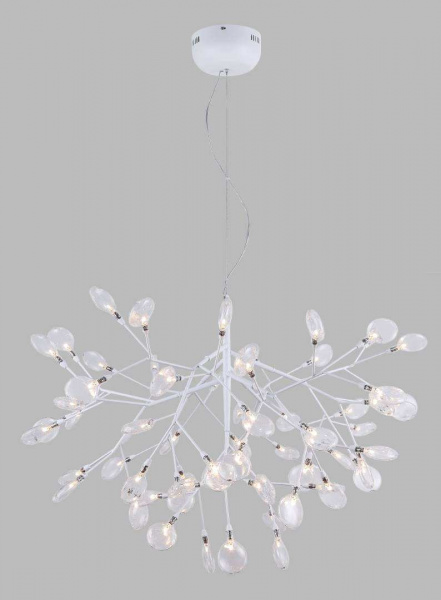 Светильник подвесной Crystal Lux EVITA SP63 WHITE/TRANSPARENT