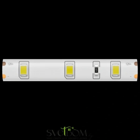 Светодиодная лента 12В 2835 4,8Вт/м 3000K 5м IP65 10105