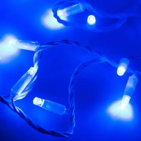 ARLIGHT Светодиодная гирлянда ARD-STRING-CLASSIC-10000-WHITE-100LED-STD BLUE (230V, 7W) (Ardecoled, IP65)