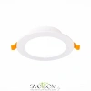ST210.538.08 Св-к встр. Белый LED 1*8W 3000K 640Lm Ra80 110° IP20 D120xH30 220-240V Встраиваемые светильники ST LUCE
