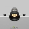 Встраиваемый светильник (Набор) Maytoni DL123-10W-3K-B Dip, 9Вт, LED, 3000K, Черный Maytoni