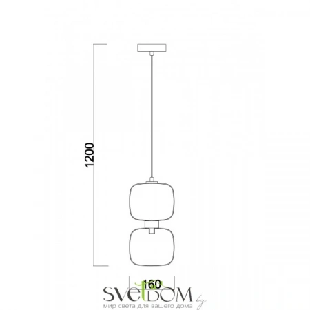 Подвесные светильники Freya FR5215PL-01CH от Магазина Svetdom.by