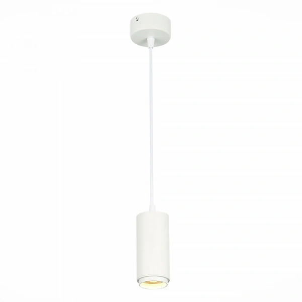 ST600.533.10 Светильник подвесной Zoom Белый LED 1*10W 3000K 1 000Lm Ra>80 15-60° IP20 D59xH130 170- Подвесные светильники