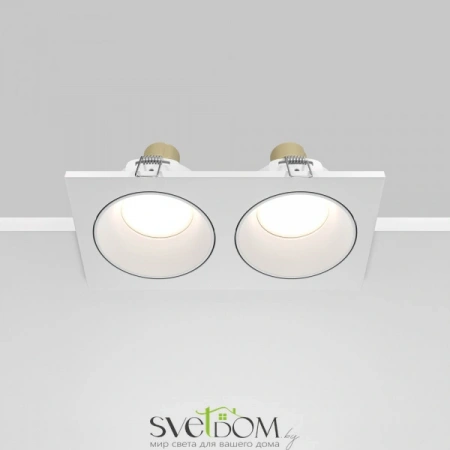 Встраиваемые светильники Maytoni DL033-2-02W от Магазина Svetdom.by