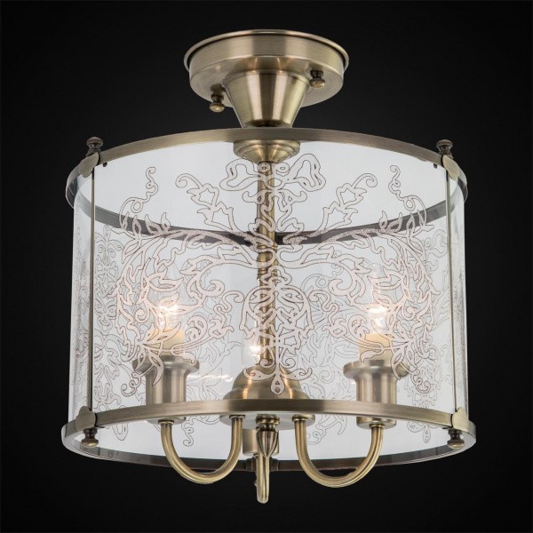 Citilux Версаль CL408233 Люстра потолочная Бронза