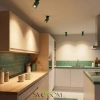 CITILUX CL512215 AXEL Зеленый Св-к Спот Накладной CITILUX