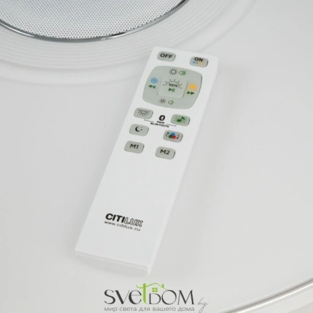 Citilux Light & Music CL703M101 Люстра музыкальная с пультом CITILUX