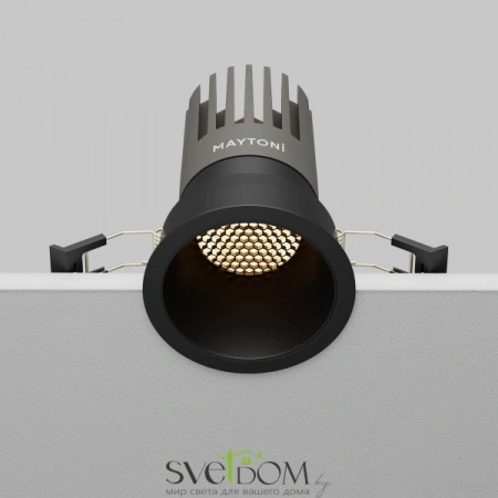 Встраиваемые светильники Maytoni DL118-15W-3K-B от Магазина Svetdom.by