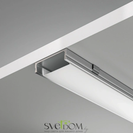 Алюминиевый профиль накладной  23x6 ALM002S-2M Алюминиевый профиль накладной  23x6 ALM002S-2M