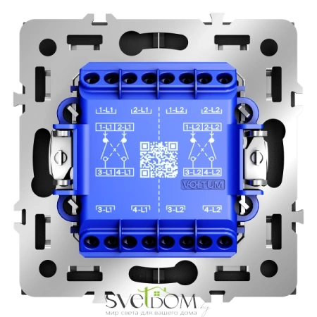 Переключатели Voltum S70 Графит VLS020507 Voltum VLS020507