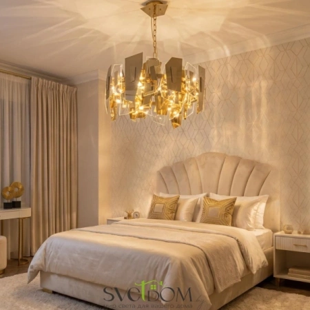 CITILUX CL231252 DART Золото Люстра CITILUX