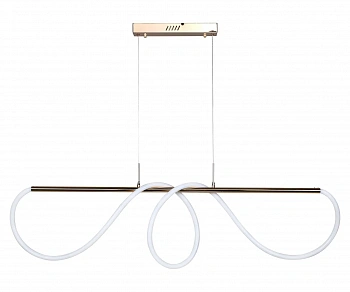 08041,33(3000K) Подвес димм.Далия золото Led 72W