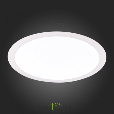 ST209.548.24 Св-к встр. Белый LED 1*24W 4000K 1 848Lm Ra80 110° IP20 D300xH8 90-265V Встраиваемые светильники ST LUCE