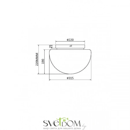 Потолочные светильники Maytoni MOD270CL-01G от Магазина Svetdom.by