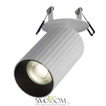 CITILUX CL512D10R AXEL Белый Рифл. Св-к Спот Встраиваемый CITILUX