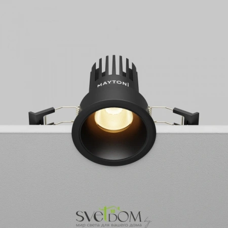 Встраиваемые светильники Maytoni DL115-10W-2.7K-B от Магазина Svetdom.by