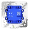 Выключатель двухклавишный Voltum S70 VLS020101  Voltum VLS020101
