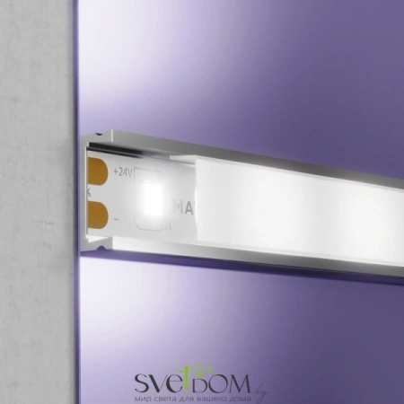 Светодиодная лента 24В 2835 7,2Вт/м 6000K 5м IP20 20015