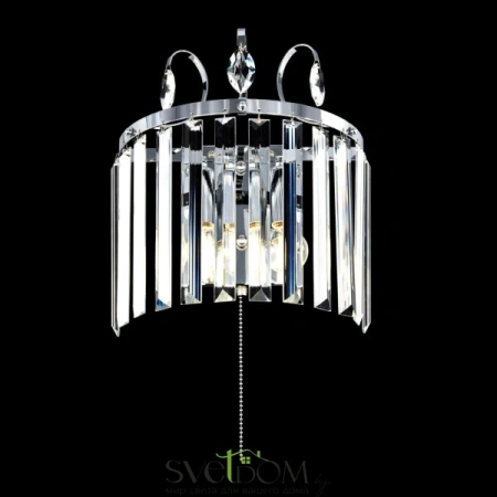 Citilux Инга CL335321 Бра хрустальное с выключателем Хром CITILUX
