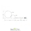 Фото Светильники Maytoni MOD048TL-01G Светильники Maytoni MOD048TL-01G от Магазина Svetdom.by