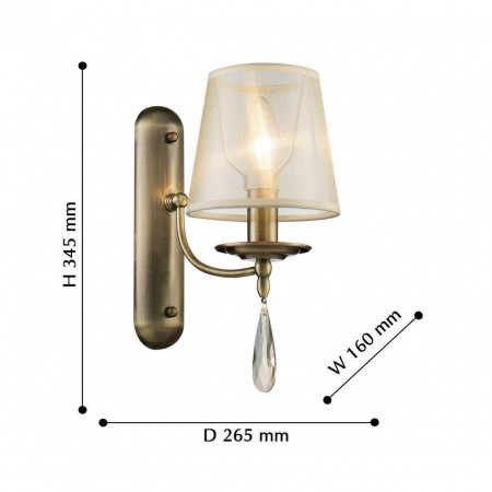 Настенные светильники 2639-1W Favourite | Svetdom.by