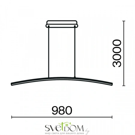 Подвесные светильники Maytoni MOD243PL-L18BSK от Магазина Svetdom.by