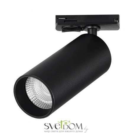 ST384.436.20 Св-к трек. Черный LED 1*20W 3000K 1 800Lm Ra>90 10-55о  IP20 L170xW60xH- 220V Однофазная трековая система ST LUCE