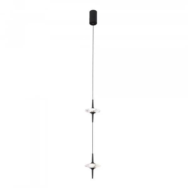 SL6231.403.02 Светильник подвесной ST-Luce Черный/Прозрачный LED 2*5W 4000K ZENITH