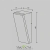 Настенный светильник (бра) Outdoor O436WL-L10GF3K1 Maytoni