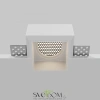 Встраиваемый светильник Gyps modern GU10 10Вт Maytoni