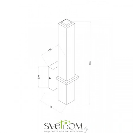 Светильники Maytoni C002WL-L12CH4K от Магазина Svetdom.by
