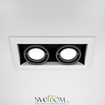 Встраиваемые светильники Maytoni DL008-2-02-W от Магазина Svetdom.by