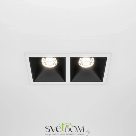 Фото Встраиваемые светильники Maytoni DL043-02-10W4K-D-SQ-WB Встраиваемые светильники Maytoni DL043-02-10W4K-D-SQ-WB от Магазина Svetdom.by