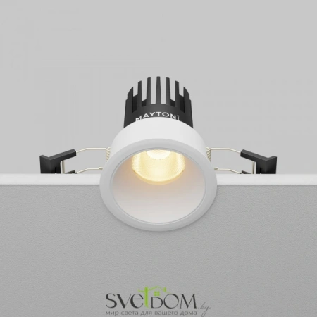 Встраиваемые светильники Maytoni DL115-10W-2.7K-W от Магазина Svetdom.by