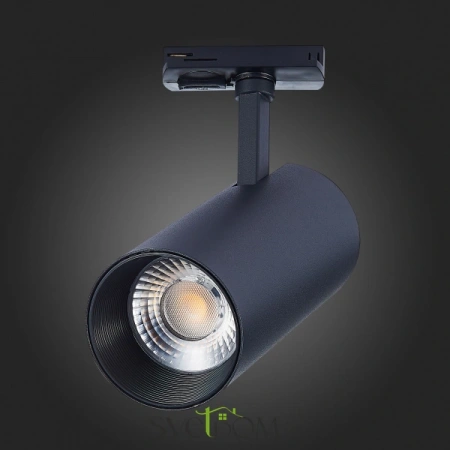 ST350.436.30.36 Св-к трек. Черный LED 1*30W 3000K 2 700Lm Ra?90 36° IP20 L177xW77xH204 100-240V Однофазная трековая система ST LUCE