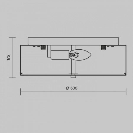 Потолочные светильники Maytoni MOD096CL-05G от Магазина Svetdom.by