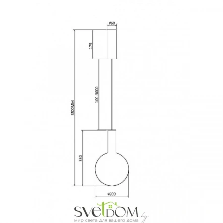 Подвесные светильники Maytoni MOD182PL-L4W3K от Магазина Svetdom.by