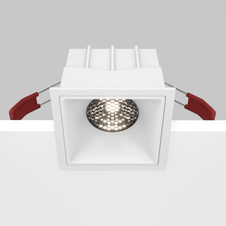 Встраиваемые светильники Maytoni DL043-01-15W4K-D-SQ-W от Магазина Svetdom.by